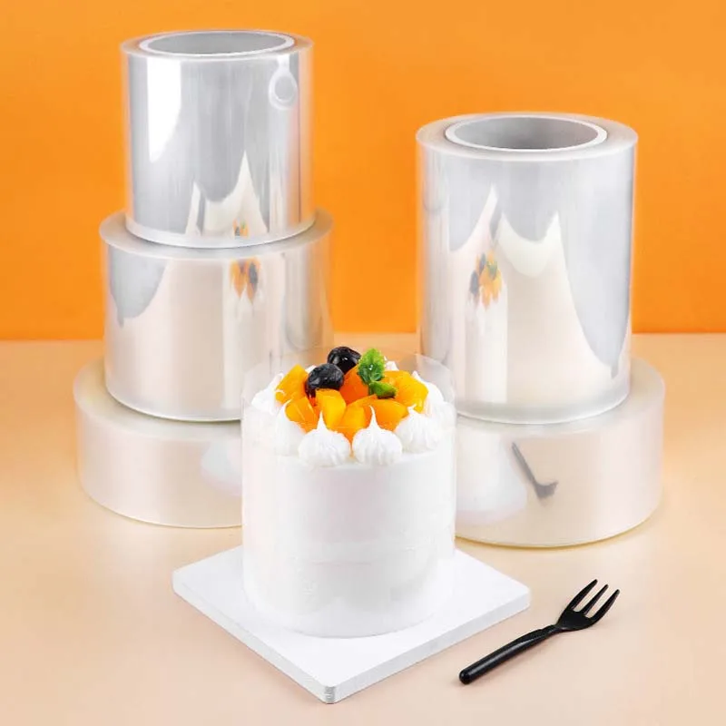 

DIY Bakeware Acetate Film Transparent Cake Surround Film Mousse Cake Sheets Surrounding Edge Cake Collar Kitchen Cake Decor Tool