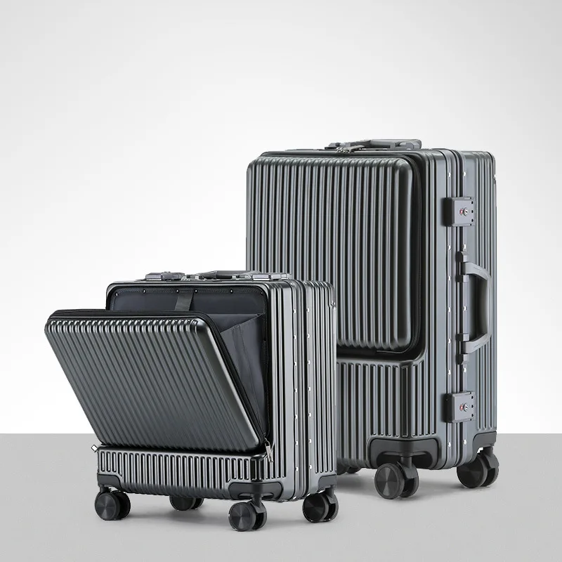 Чемодан для мужчин и женщин бесшумный чемодан на колесах прочная долговечная