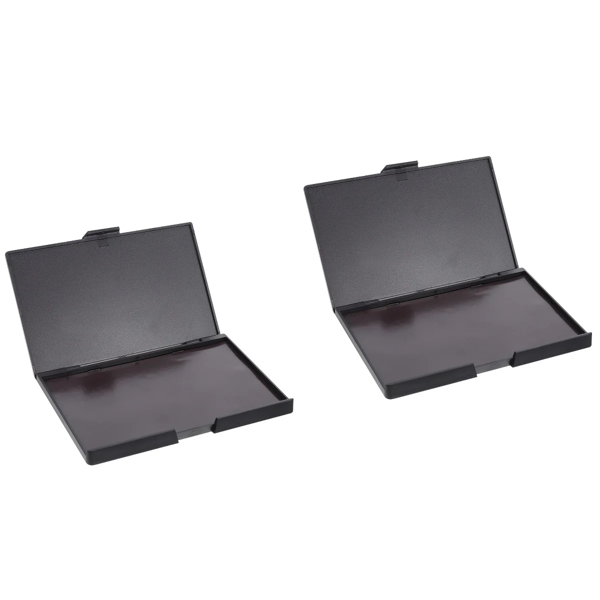 

2 PCS DIY Eyeshadow Palette Container Lipstick Makeup Magnetic Cosmetics Tray Abs Storage Miss