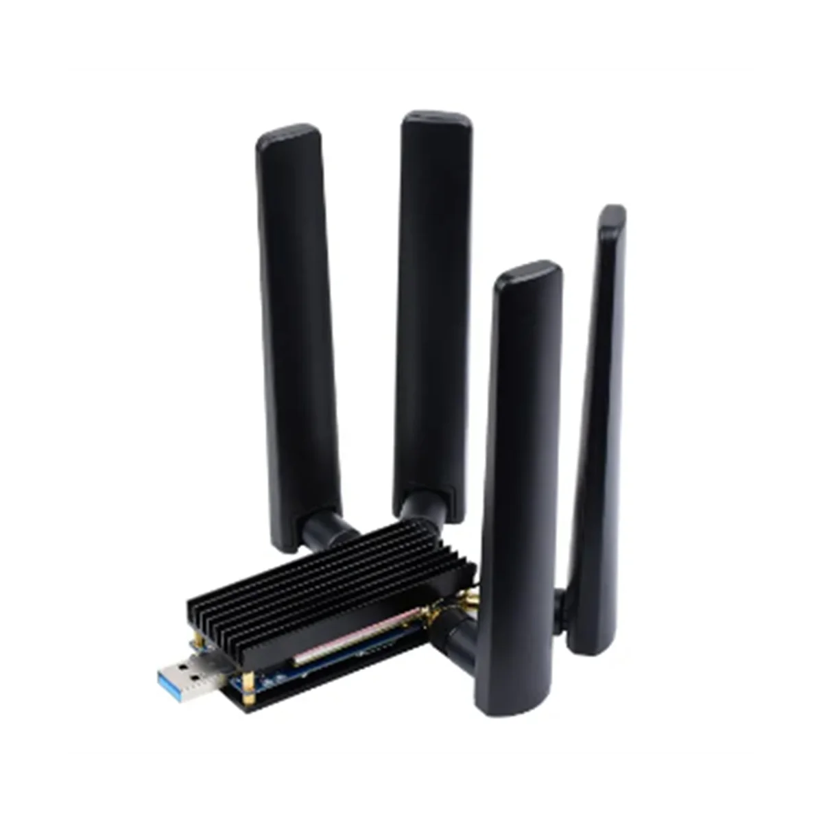

Флэш-модуль 4 антенны USB3.1 порт радиатор M.2 Key B интерфейс