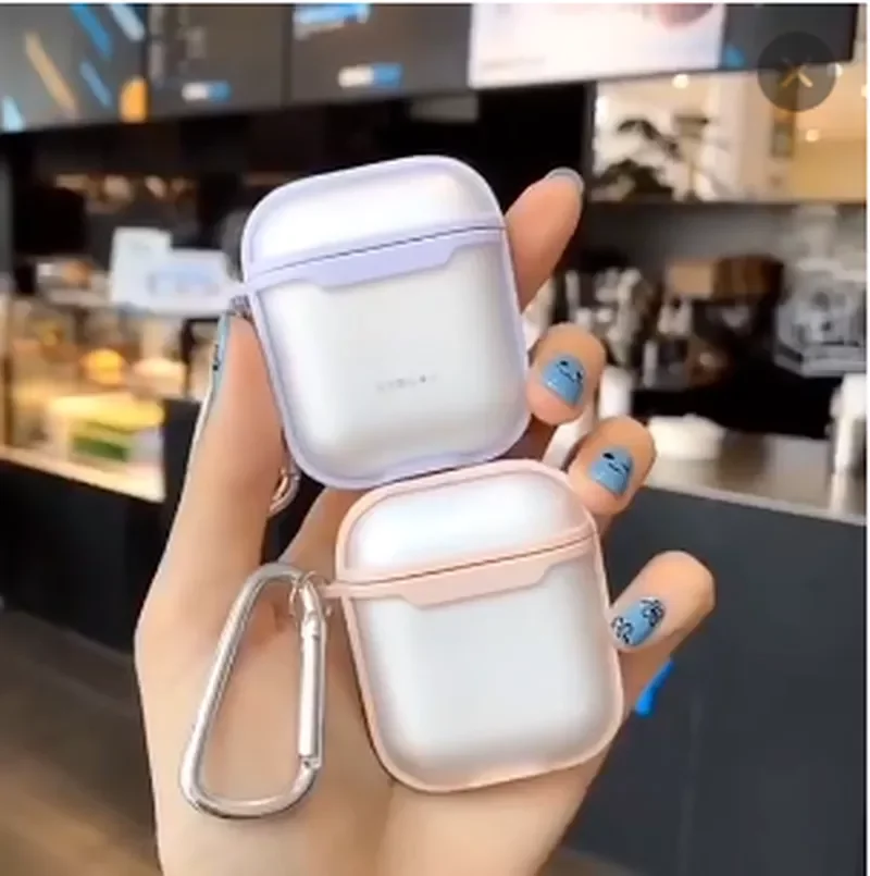 

Matte PC Case for AirPods 2 1 Pro Gen Shockproof Cover for Airpods Pro 2 Case Wireless Headset Eaphone Case for Air Pods Pro 2 1
