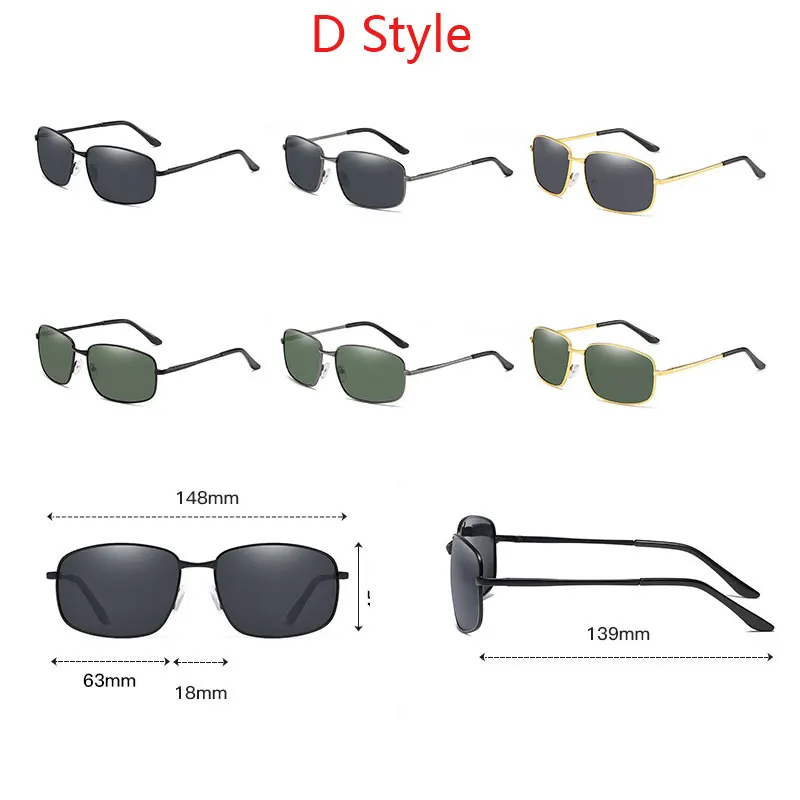 2022 Fashion Men Polarized Sunglasses Photochromic Driving Sun Glasses Women Brand Designer Male Vintage Pilot Sunglasses UV400 images - 6