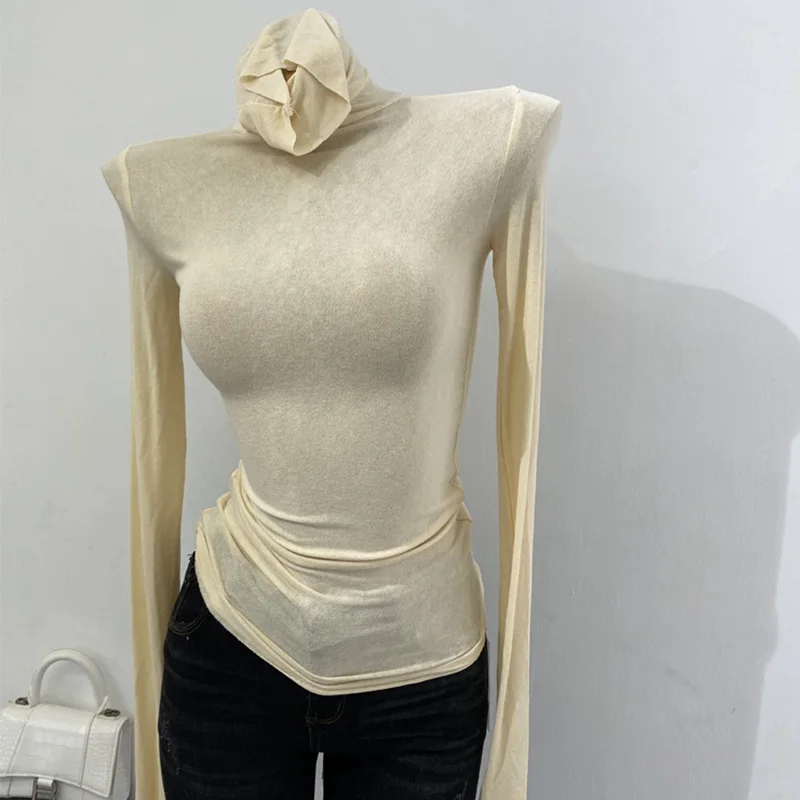 Reachshore женская тонкая футболка из хлопка и полиэстера