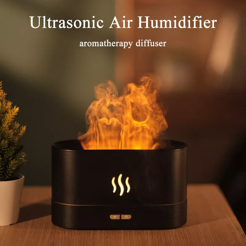 

NEW2023 Home Air Humidifier Ultrasonic Aromatherapy Diffuser With Night Light Essential Oil Diffuser For Car House Bedroom Fresh