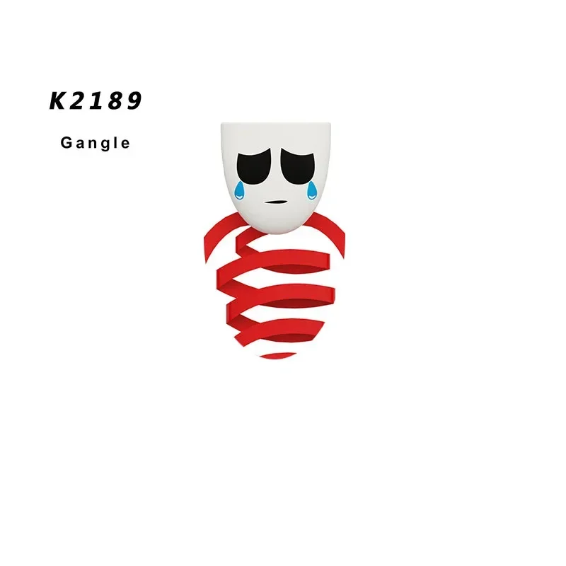 Конструктор MINISO KDL827 Gangle Gaine Zooble Pomni Jax