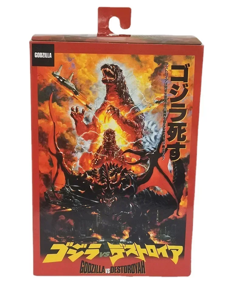 Фото Фигурка героя фильма NECA 1995 Red Fire Godzilla burn, артикулированная, ПВХ, подарок для детей, 18 см №4