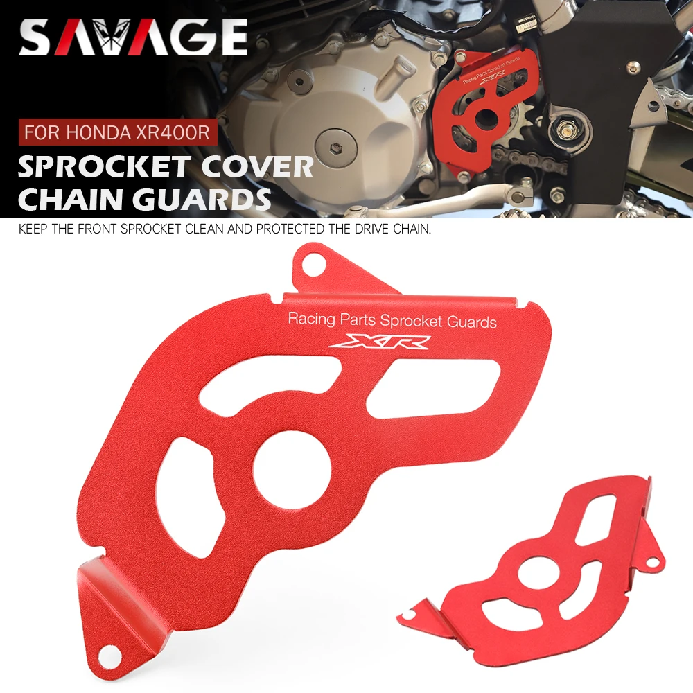 Front Drive Sprocket Guards Cover For HONDA XR400R XR 400 R 1996-2004 Motorcycle Accessories Clean Chain Protector Racing Parts