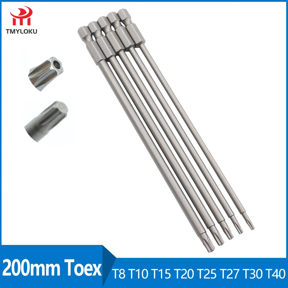 Магнитная отвертка Torx T10 T15 T20 T25 T27 T30 200 мм 1 шт. | Инструменты