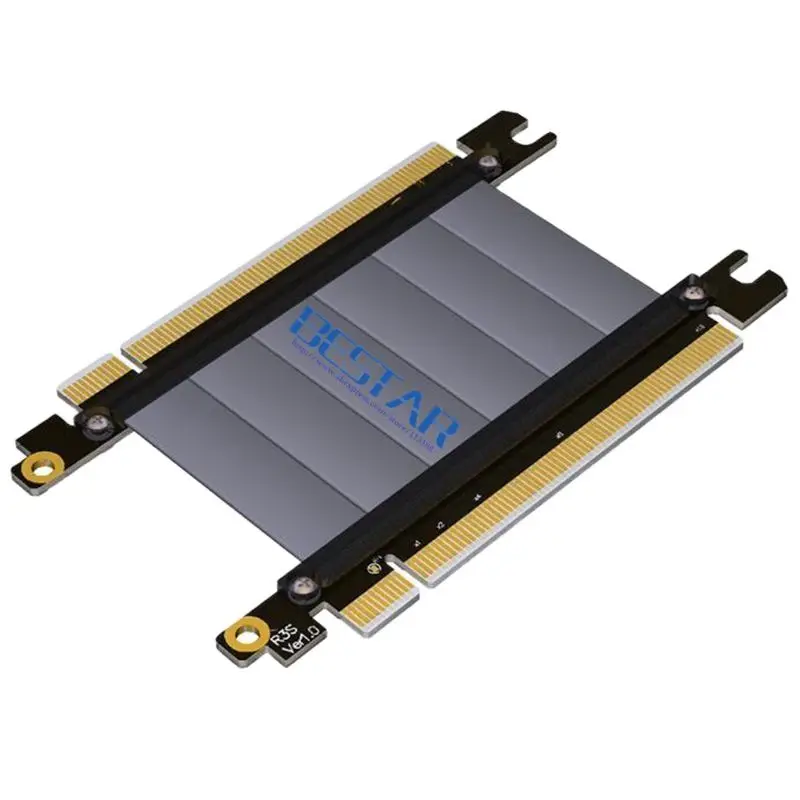 Pci-express x1 x4 x8 X16 Macho para Homem Pci-e 3.0 Macho para Fêmea 1x 4x 8x 16x Cabo de Extensão Gráfica Pcie Fêmea para Fêmea