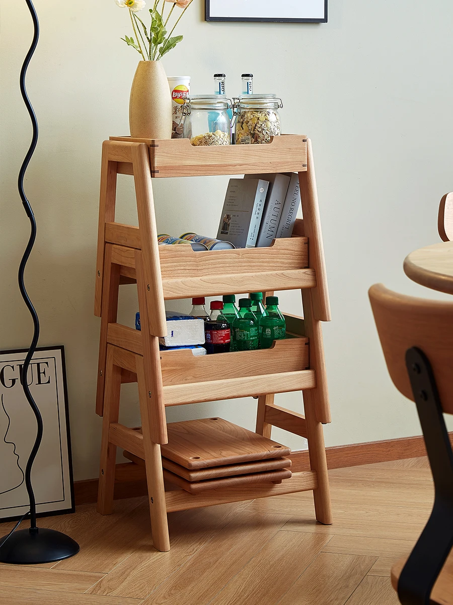 

Деревянный табурет, маленькая табуретка для дома, можно укладывать в современный простой маленький домашний стул