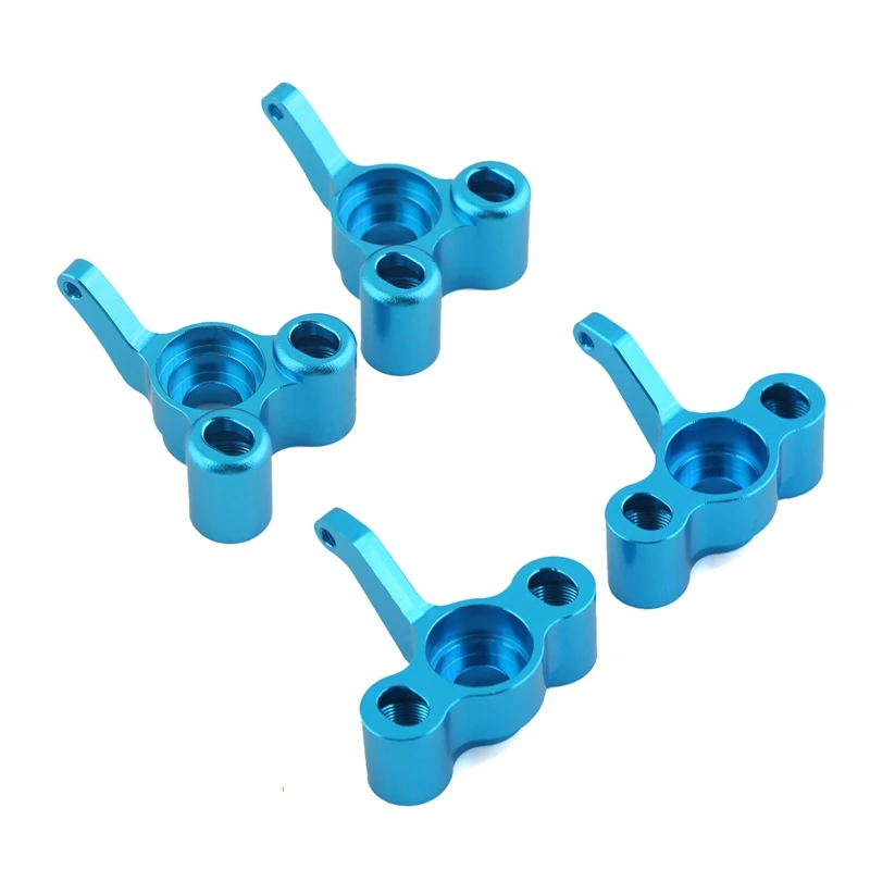 

2Pcs Front Steering Cup And 2 Pcs Rear Axle Seat For HSP Unlimited 1:10 Oil Truck Metal Upgrade Accessories