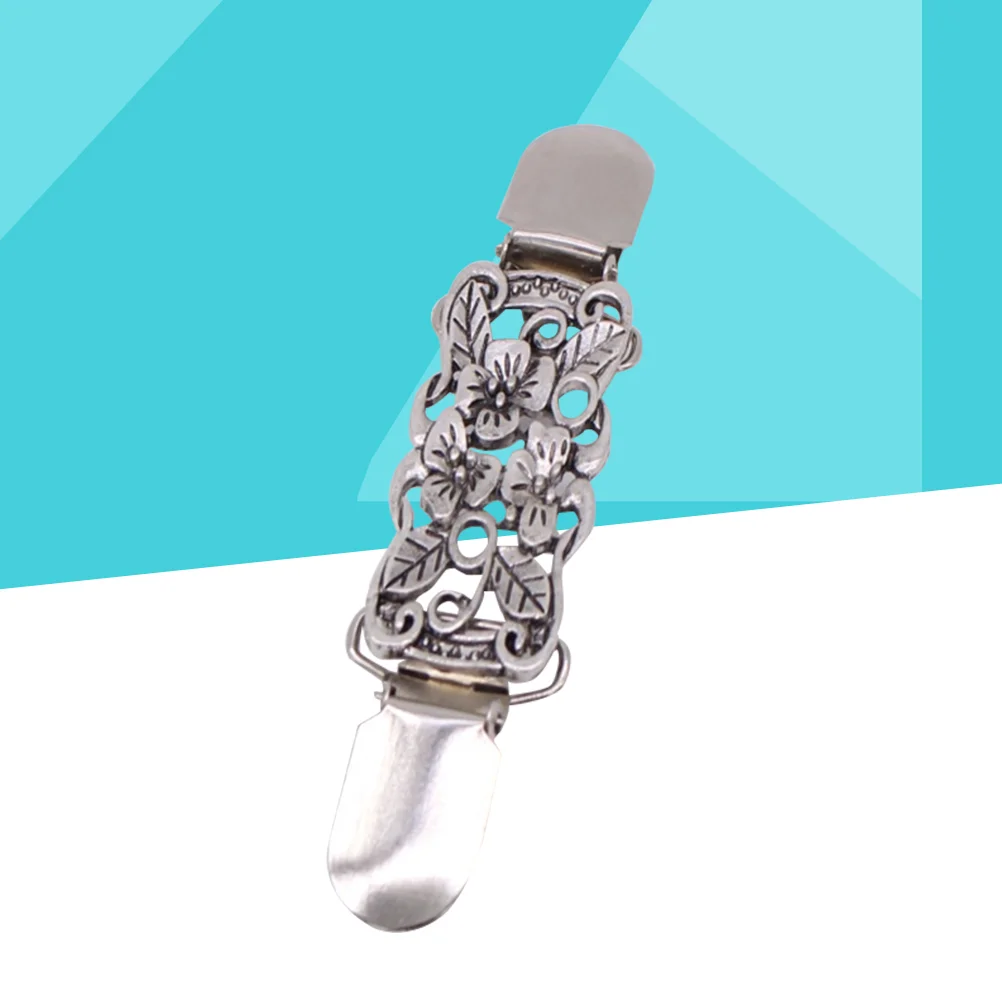 

Clips Sweater Clip Dress Cardigan Broochshirt Vintage Flower Scarf Cardigans Girls Cinchbrooches Womencollar