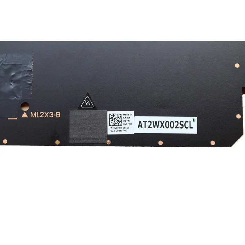 Новый оригинальный вентилятор охлаждения для Dell XPS 13 7390 2-в-1 0VDFK8 AT2WX002SCL