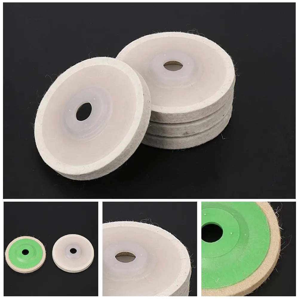 

Wool Felt Polishing Wheel Angle Grinder Buffing Felt Disc For Rotary Tool Mirror Metal Grinding And Polishing Wood Stone