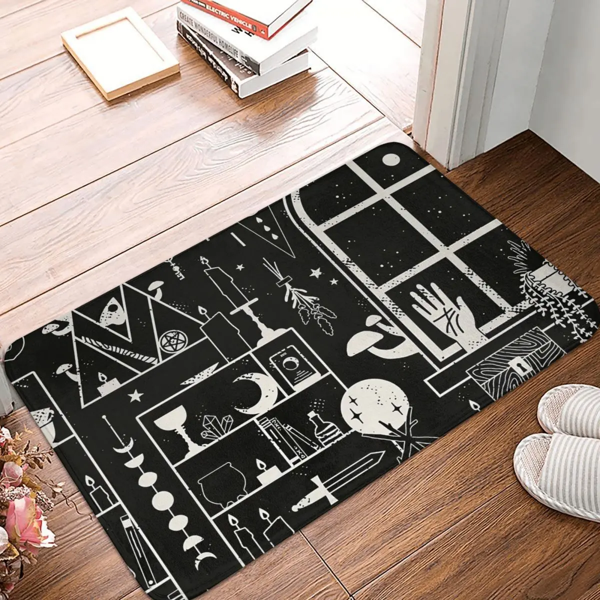 

Moon Altar Doormat Rug carpet Mat Footpad Bath mat Non-slip toilet Balcony Parlor durable Washable