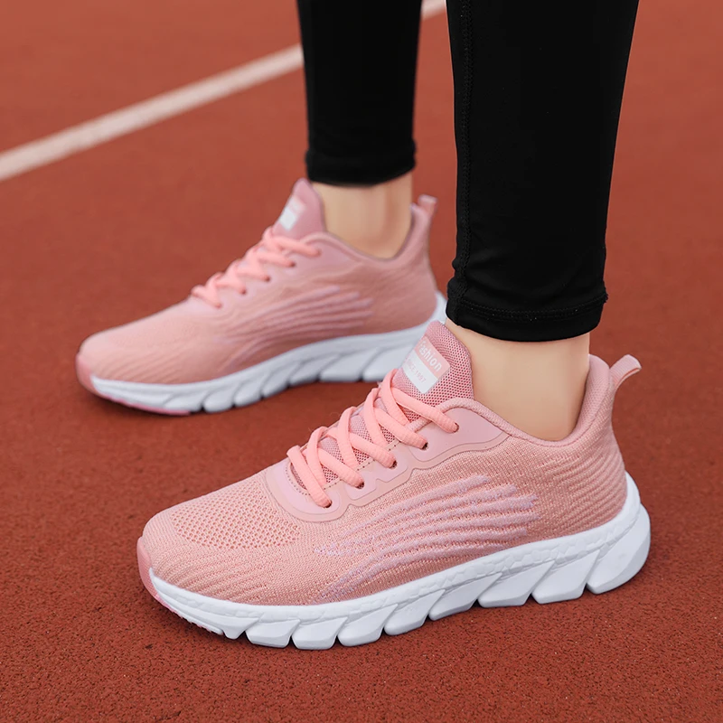 

Men Shoes for Running Summer Breathable Women Outdoor Trail Running Shoes Non-slip Light Unisex Runner Road Running Sneakers