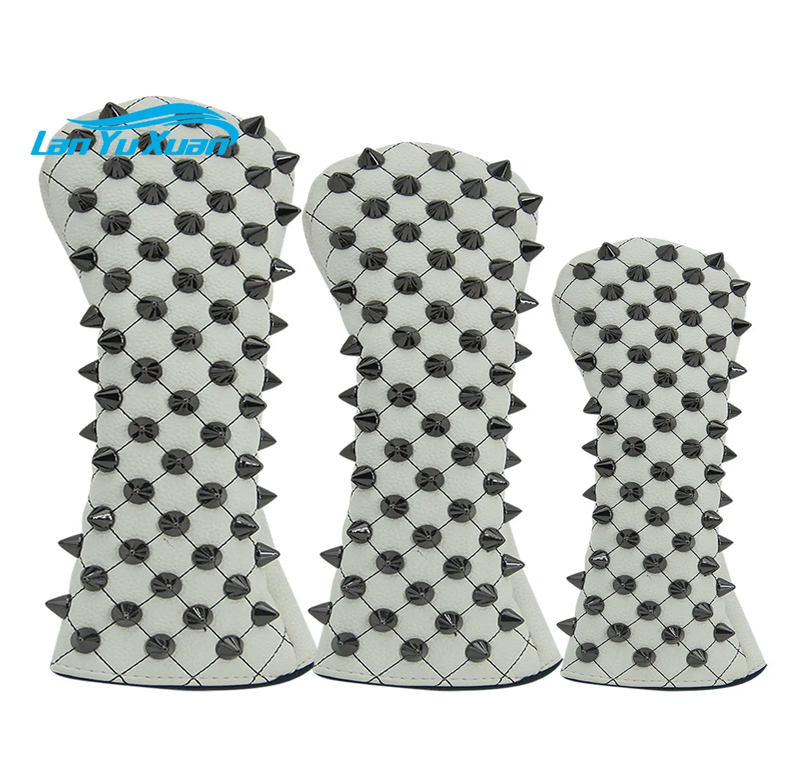 

Factory price High Grade Leather Golf headcover set