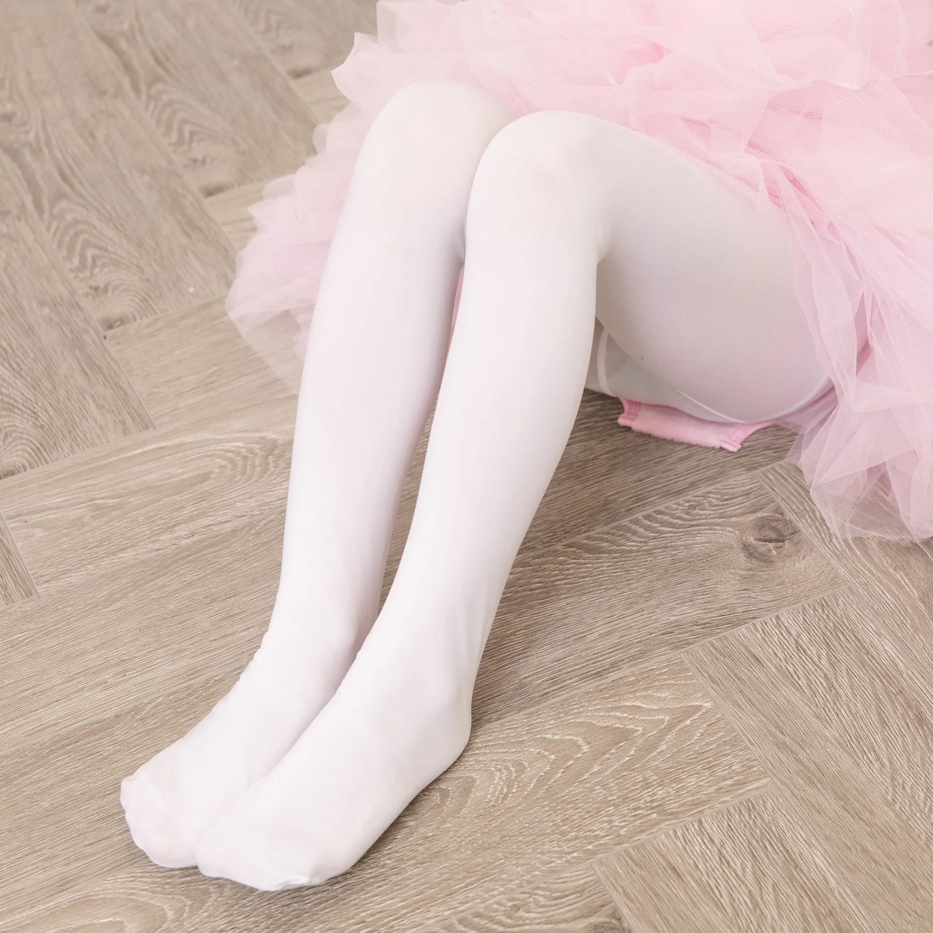 

Spring Thin Candy Color Kids Pantyhose Girls Ballet Dancing Tights for Children Velvet Stockings Solid White Pantyhose Stocking