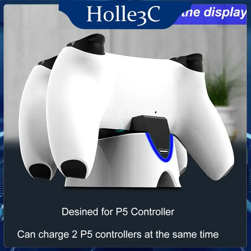 

New Controller Two-seater Fast Charge Dual-charge For Ps5 Controller For Ps5 Game Controller Charger