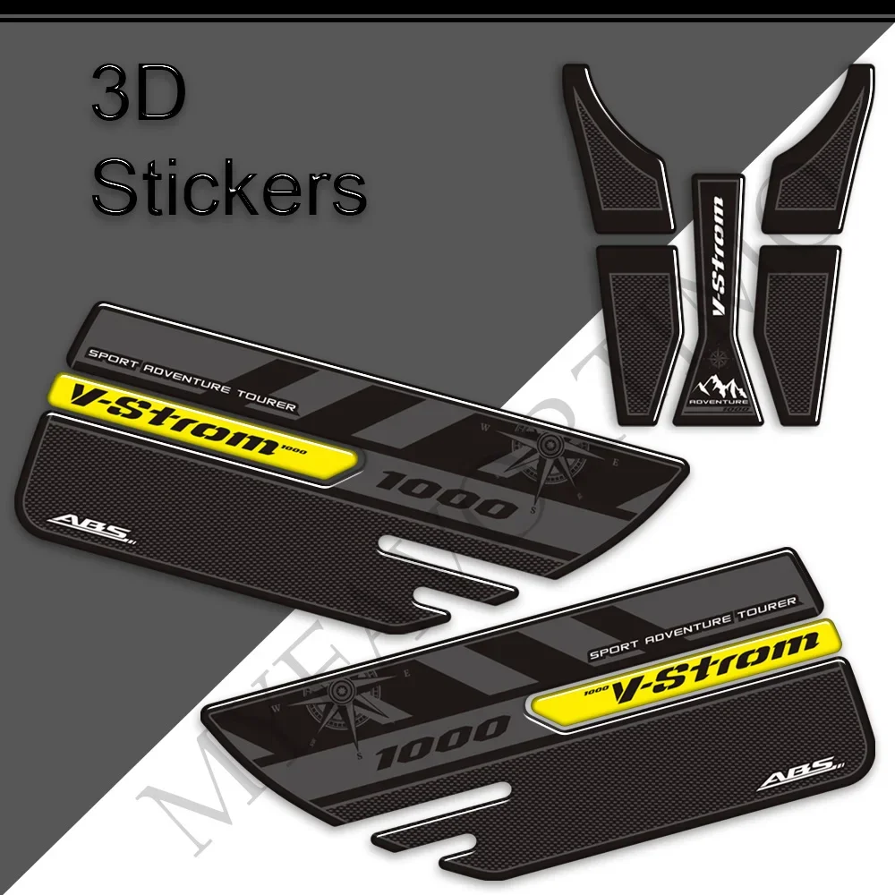 Для Suzuki V Strom VStrom V-Strom DL 1000 XT DL1000 накладки на бак ручки для газа мазута комплект