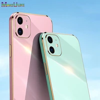 soft case for iphone 11 pro max case plating frame back case for iphone se 2020 6 s 7 8 plus 13 12 pro mini x xr xs max cover