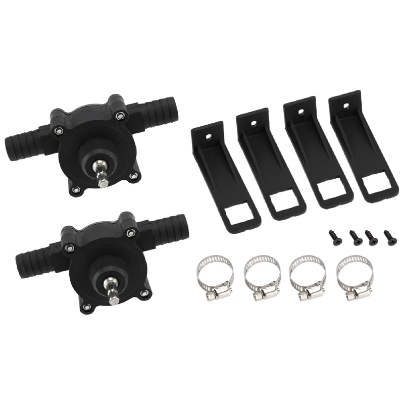 

2Pack Portable Electric Drill Powered Water Pump Hand Self-Priming Transfer Pumps Electric Screwdrive