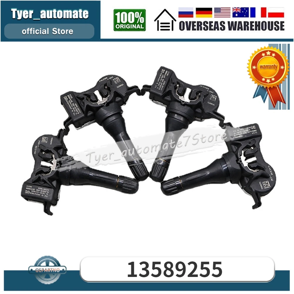 

TPMS Tire Pressure Monitor Sensor 13589255 FOR Buick Verano Ats Cts Srx Chevrolet Caprice Cruze Sonic GMC Canyon Sierra 315Mhz