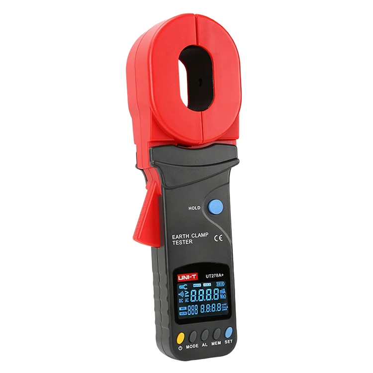 

Professional UNI-T UT278A+ Clamp Ground Contact Resistance Tester