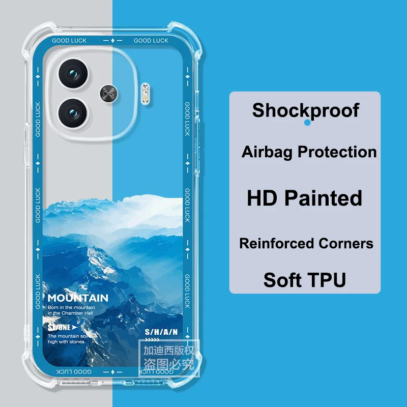 Чехол для iQOO Z9 Turbo + чехол Vivo матовая задняя крышка подушки безопасности Z9X iQOOZ9 X