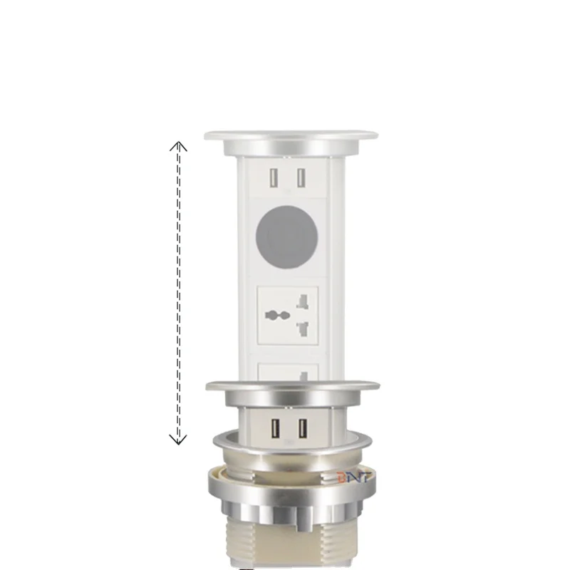 

Automatic lift up music play motorised kitchen pop up power socket