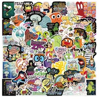 103050pcs classic 90s cartoon anime graffiti stickers for toy luggage laptop ipad skateboard phone case sticker wholesale