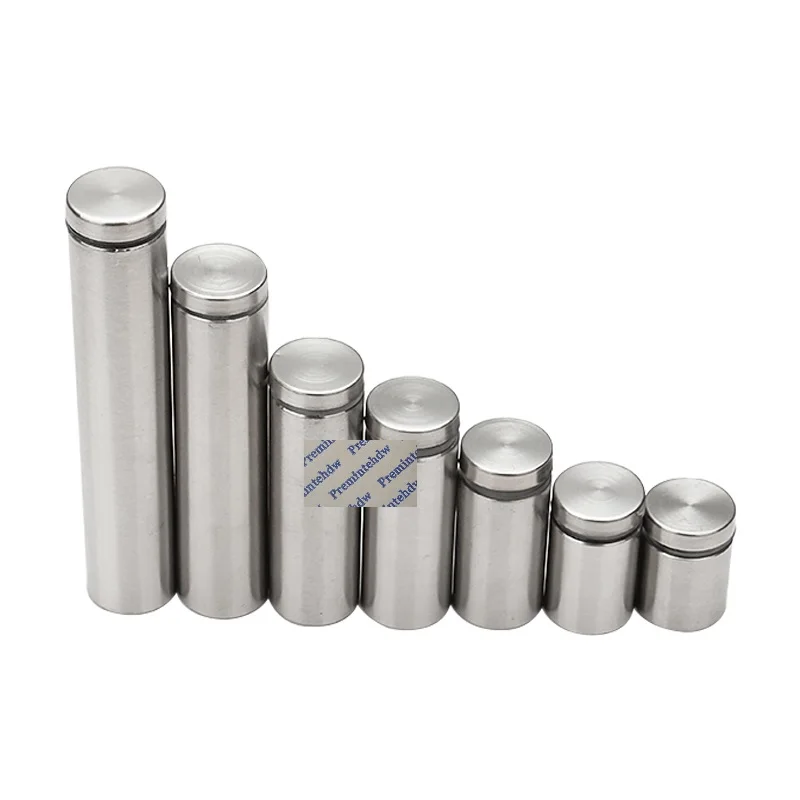 

8Pcs/Lot 304 Stainless Steel Outdoor Advertising Acrylic Glass Sign Spacer Standoff Stand off