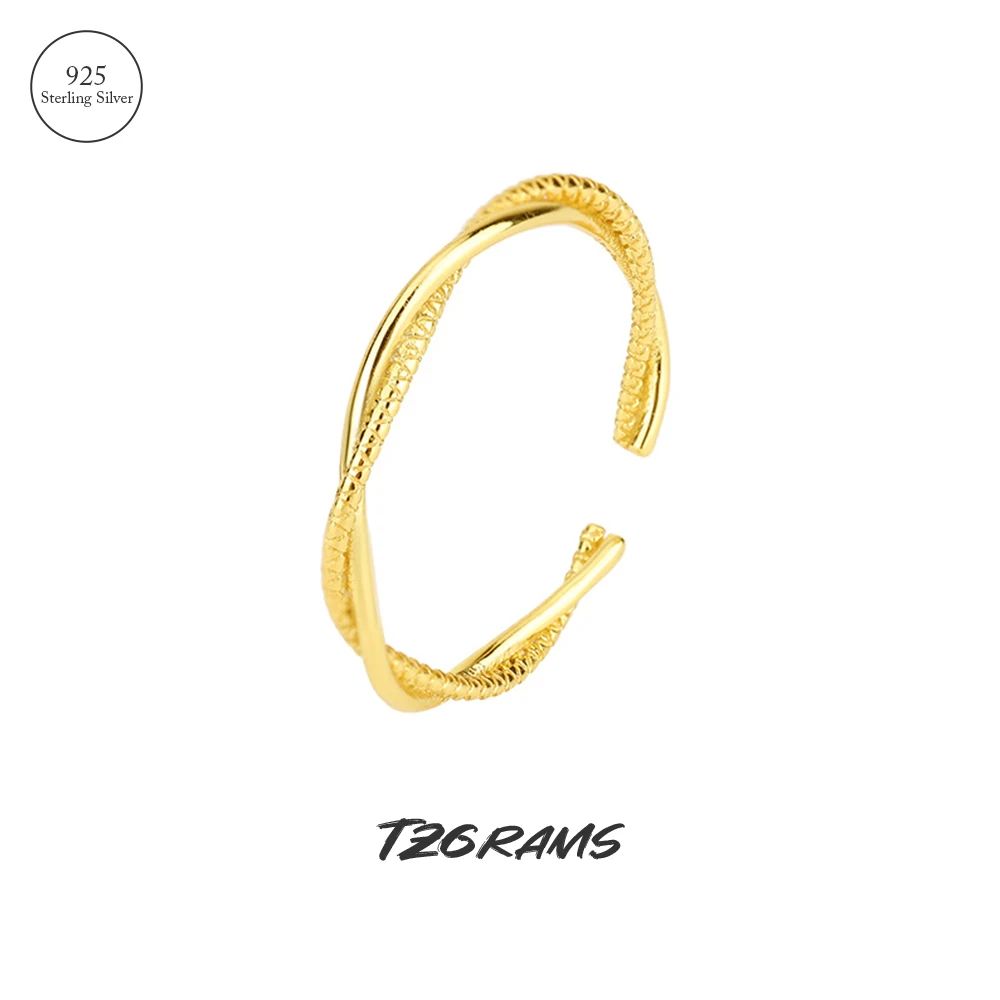 

Женское кольцо из серебра 925 пробы, с пересекающимися линиями