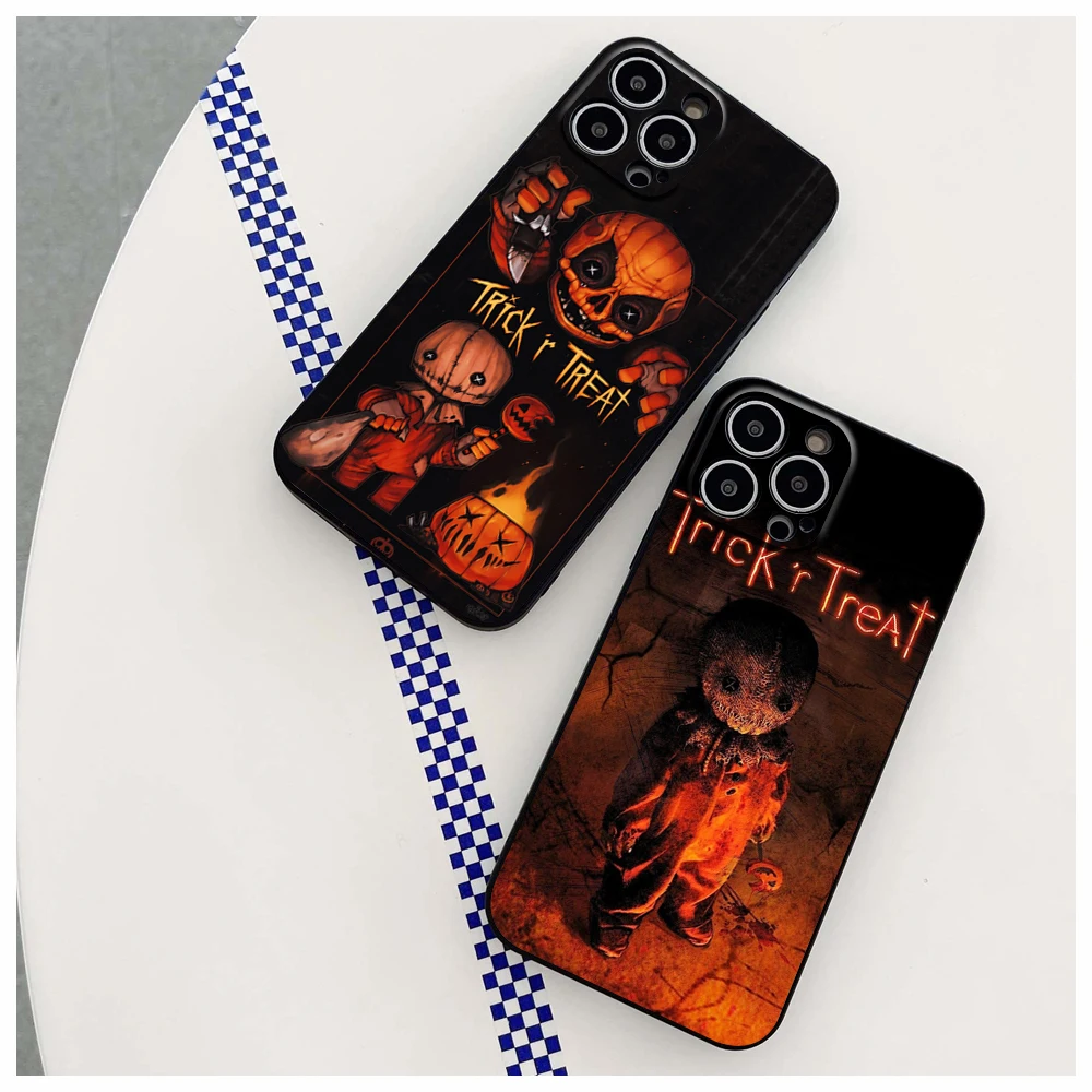 

Trick 'r Treat Phone Case for iPhone14 13 11 12 Pro mini pro XS MAX Pro Max Mini X XR XS 8 7 6 6S iPhone14promax Silicone Cover