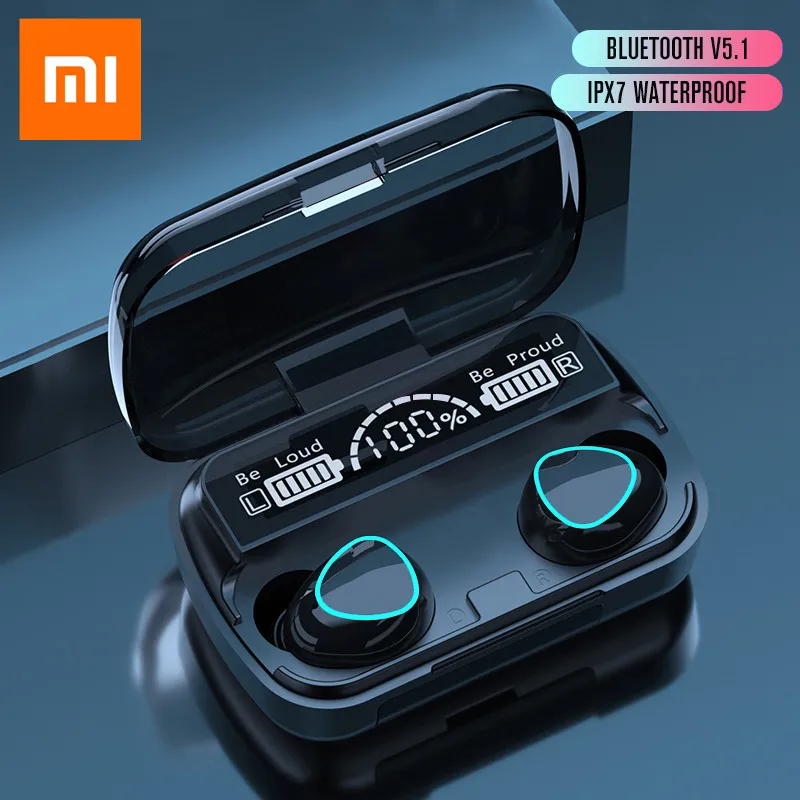 

Xiaomi NEW TWS Wireless Headphones M10 Bluetooth Earphones Waterproof with Power Bank 3D Touch Control Headsets for Smartphone