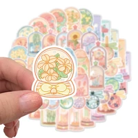 103050pcs cartoon ins flowers bottle stickers for luggage laptop ipad skateboard notebook stickers wholesale