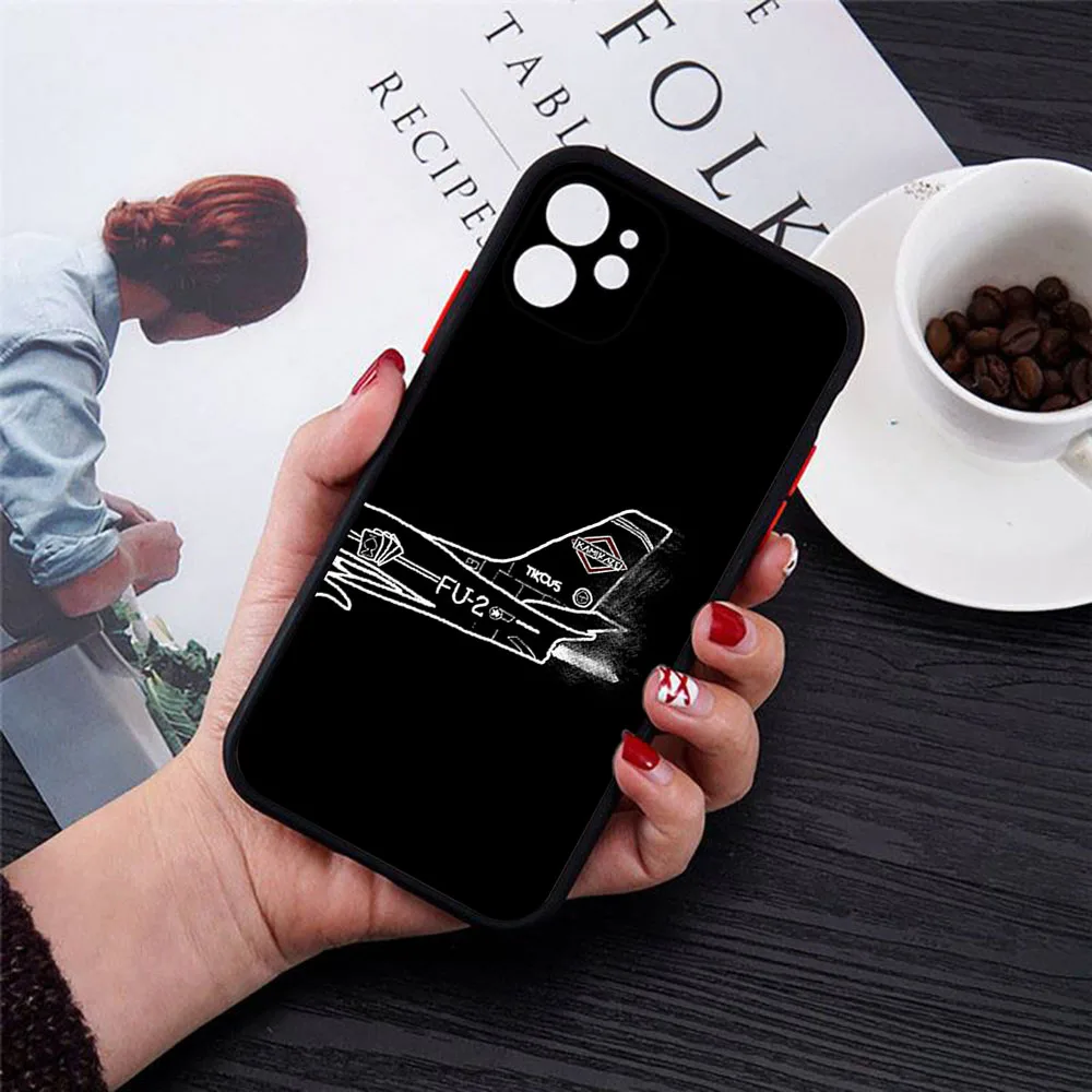 Полупрозрачный чехол для телефона Skin Feel iPhone 16 Pro Max 15 14 13 12 11 7 8 Plus SE Mini XR Eminem RAP GOD Frosted