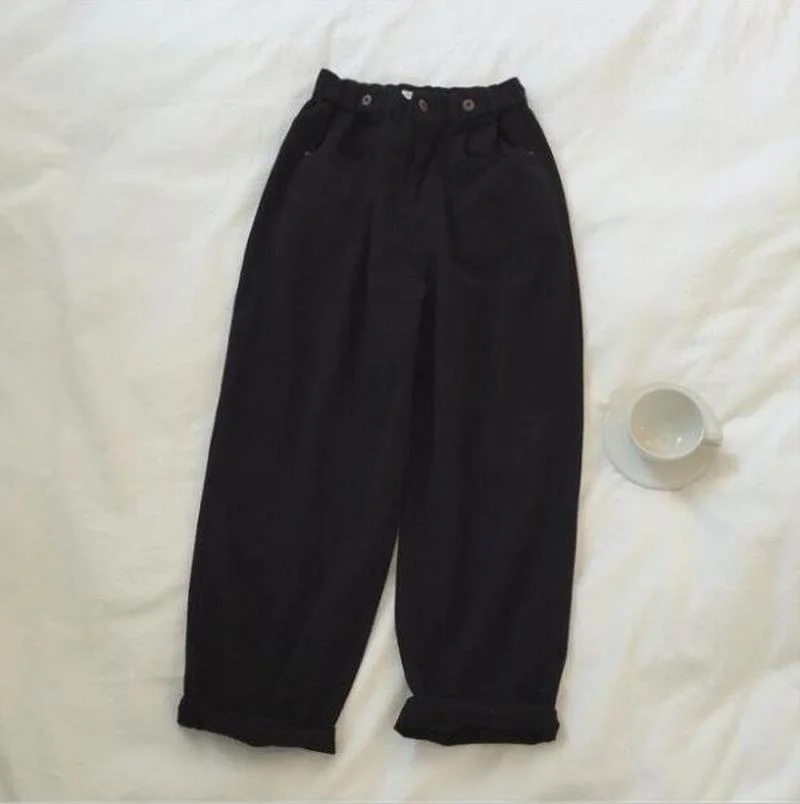 Women High Waist Oversized Mom Jeans Cotton White Loose Boyfriend Denim Pants 2023 Black Spring Beige Casual Jeans Streetwear