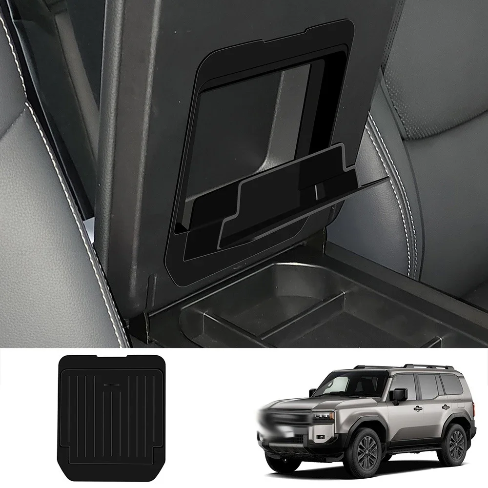 

Для Toyota Land Cruiser 250 Prado LC250 2024 2025 ABS, чехол с перилами центральной консоли, ящик для хранения конфиденциальности, автомобильные аксессуары