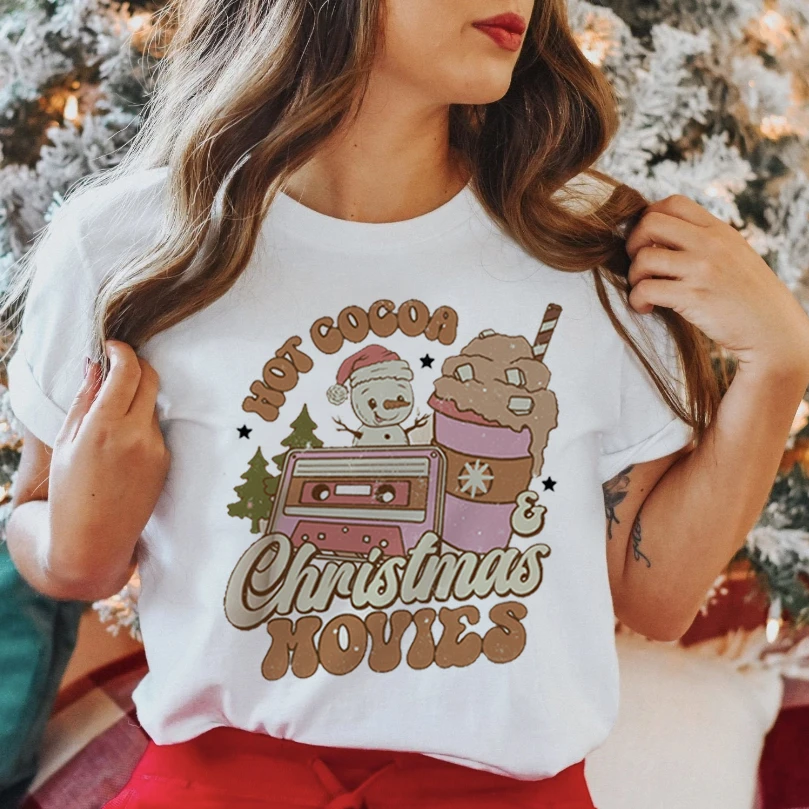 

Halloween Women's T-shirts 2022 Cartoon Graphic T-shirts Women's Short Sleeve Tops Summer Fashion T-shirts Women's T-shirts 90s