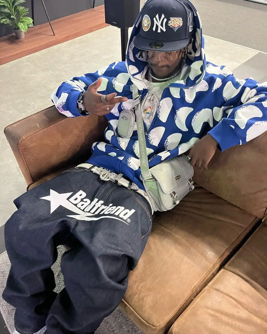 Hip Hop Print Oversized Black Pants 2023 New Fashion Casual Punk Rock Loose Straight Wide Leg Trouser Streetwear Men's Y2k Jeans