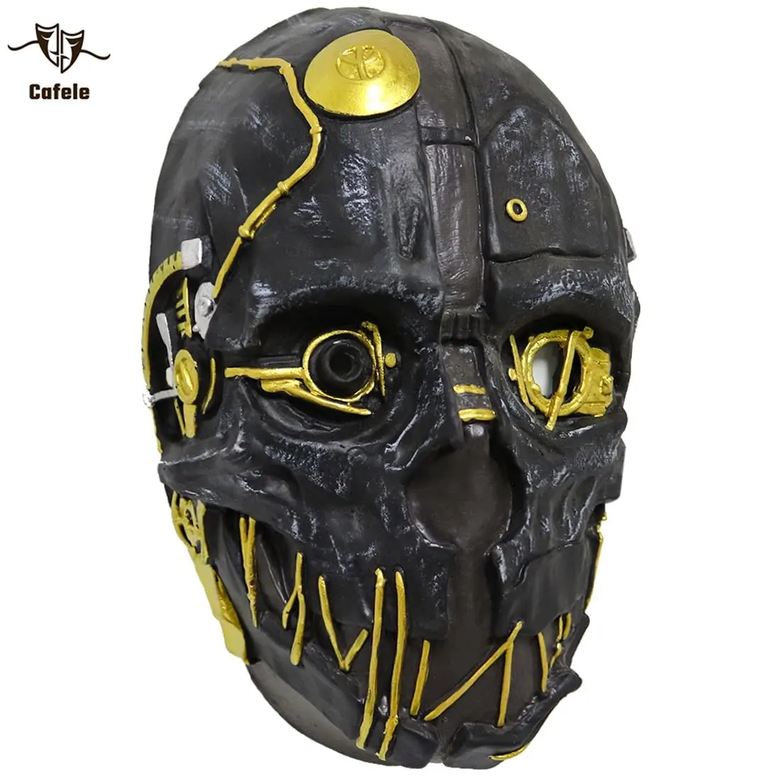 

P-jsmen Dishonored Corvo Attano Rat Mask Realistic Resin Adult Headwear Halloween Masquerade Cosplay Costume Props High Quality