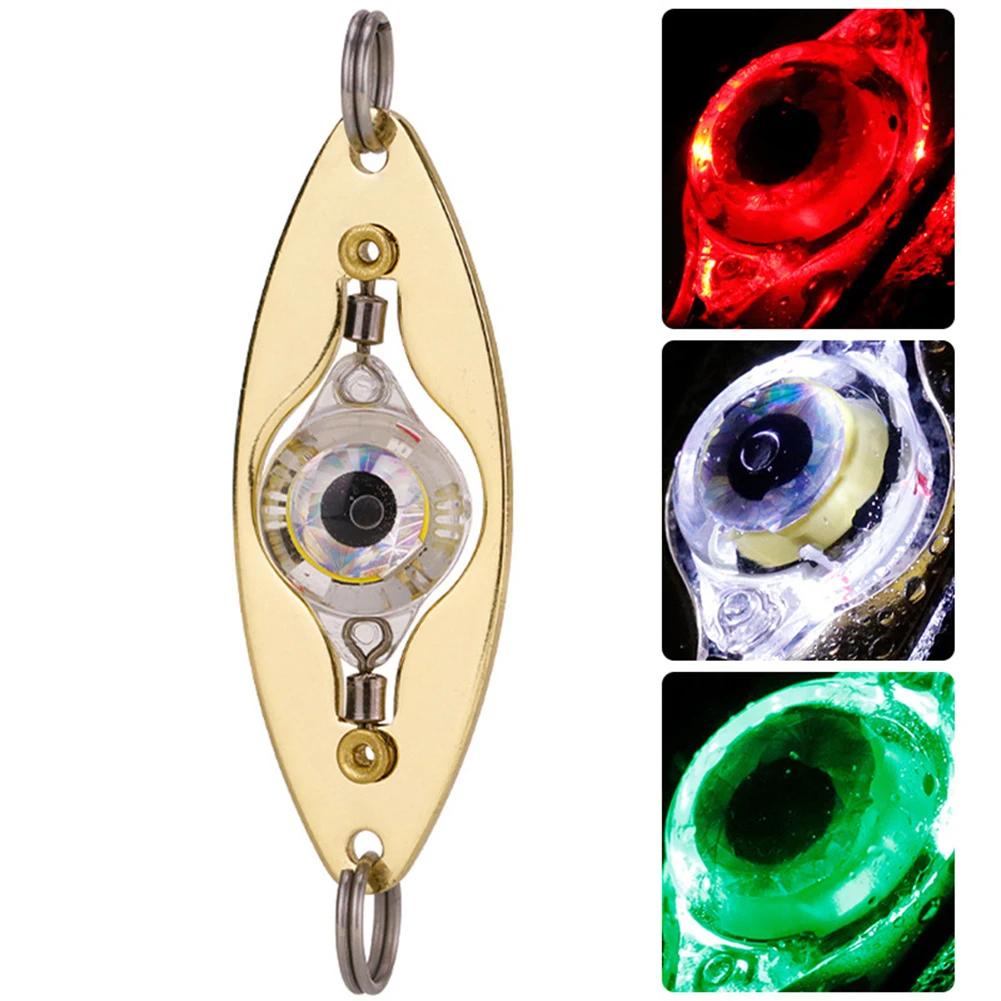 

1Pcs Fishing Lure Light LED Underwater Eye Shape Lure Lamp For Attracting Fish Eye Shape Fishing Lure Light Tackle Accessories