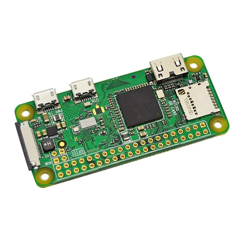 Raspberry Pi Zero W беспроводной процессор 1 ГГц 512 Мб ОЗУ Встроенный WiFi Bluetooth 1080P HD видео