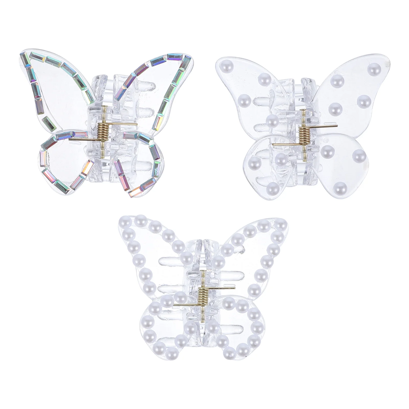 

3pcs Hair Jewels For Women Delicate Wedding Birthday Women Hair Jaw Clamp Hair Decoration Hair Styling Tool
