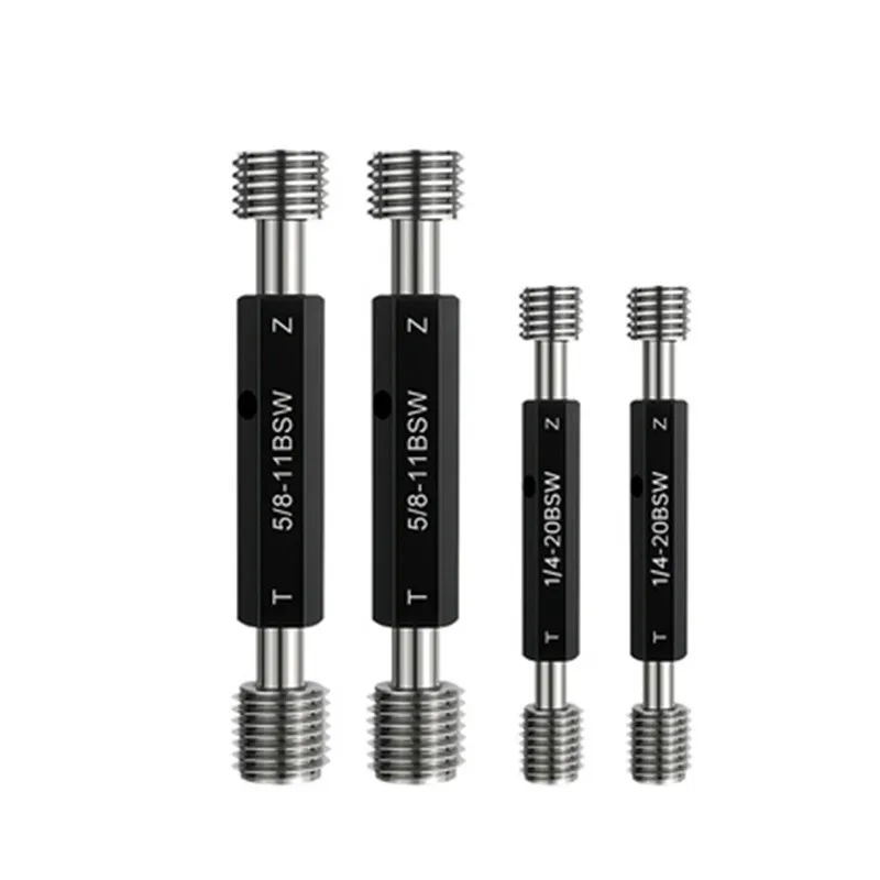 

1/4-20 5/16-18 5/8-11 3/4 BSW British Standard Thread Gauge Plug Gauge GO NOGO