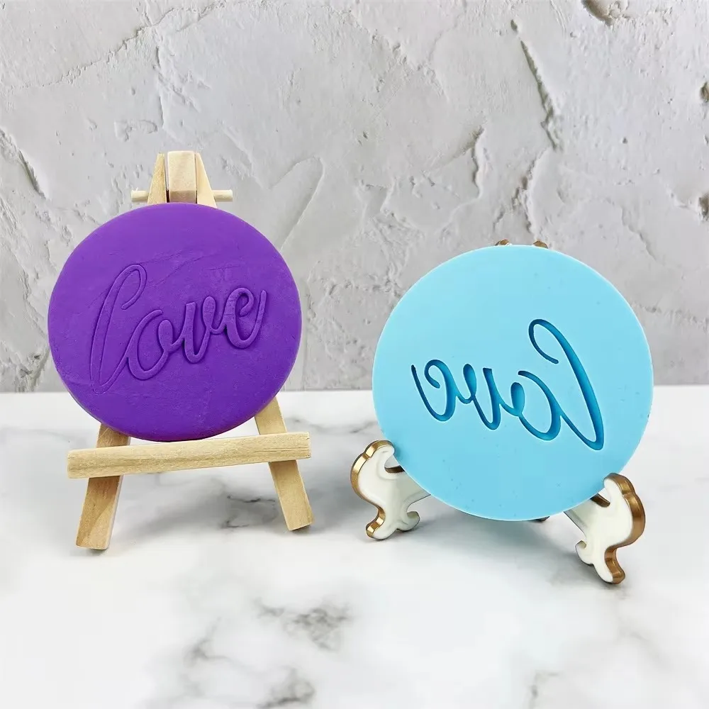 

С Днем Святого Валентина, штамп для печенья, свадебная вечеринка, слово любви, формы для тиснения печенья, помадка, сахарная глазурь, инструменты для украшения торта