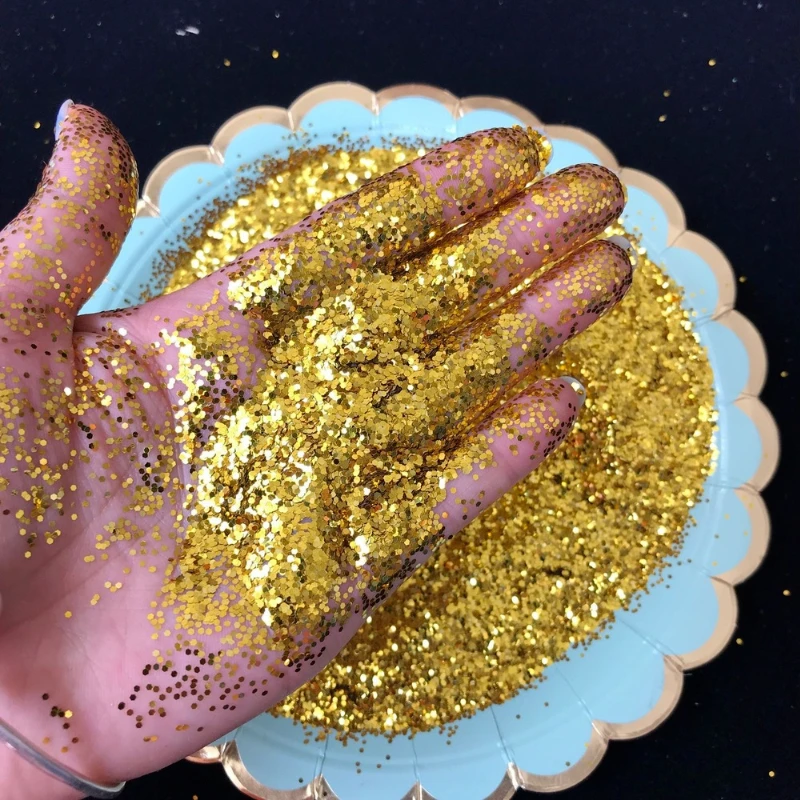

10g/pack PET Colorful Glitter Powder Sequin DIY Flash Laser Powder Balloon Bobo Ball Filling Confetti for Wedding Birthday Party