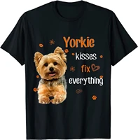 yorkshire terrier kisses fix everything t shirt