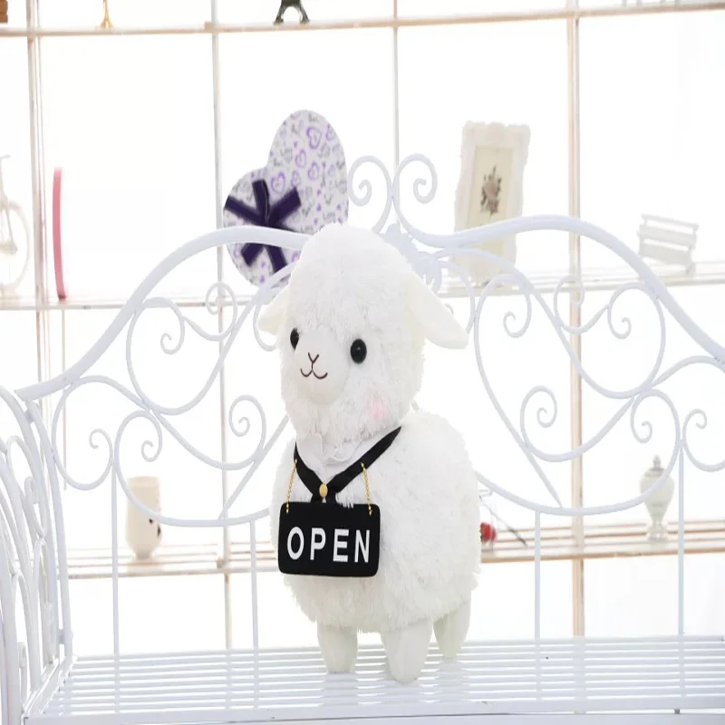 45 см овечья пара кафе горничная альпака трава искусственная глина талисманы